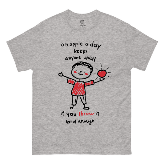 An Apple A Day Keeps Anyone Away - Tshirt