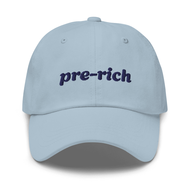 Pre-Rich Single Size Hat