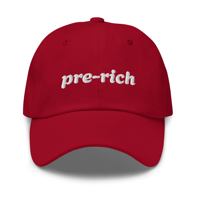 Pre-Rich Single Size Hat
